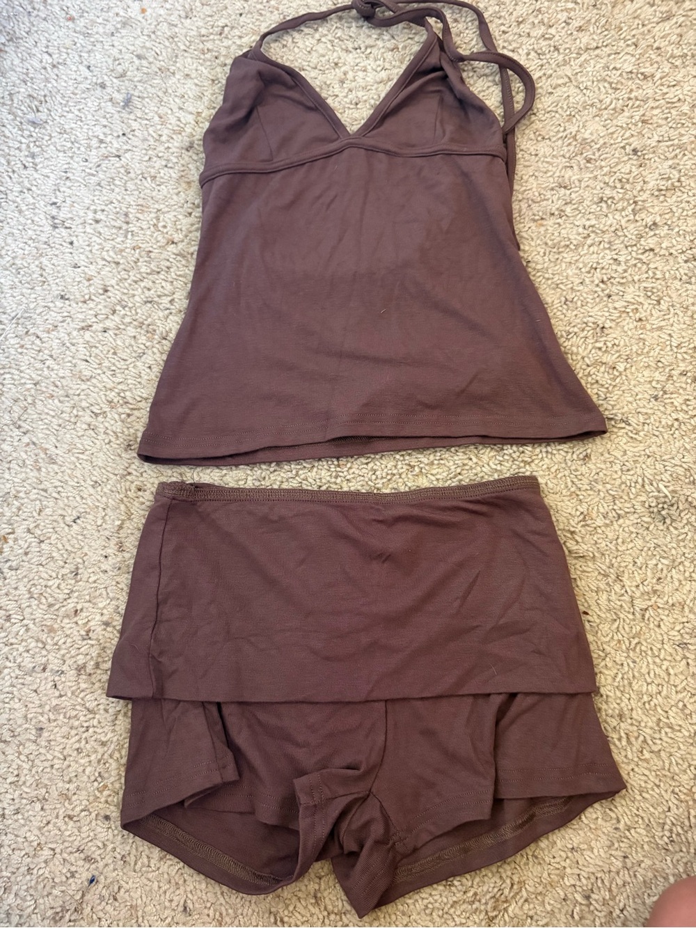 SHEIN Brown Set